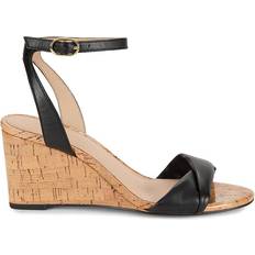 45 ½ Sandalen met hak Stuart Weitzman Everly 75 Leather Wedge Sandal