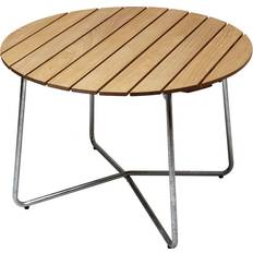 Grythyttan 9A Ø100cm - Oiled Oak with Hot Galvanized Base