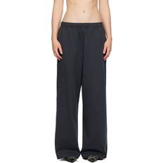 Acne Studios Herren Hosen Acne Studios Black Printed Lounge Pants