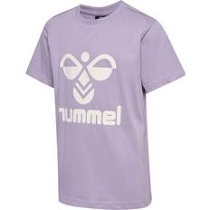 OEKO-TEX Tops Children's Clothing Hummel hmlTRES T-Shirt Kinder 1196 lavender gray Grau