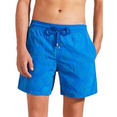 Clothing Vilebrequin Turtle Print Moorea Swim Shorts blue