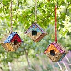 Paper High Diamond Recycled Cotton Birdhouse Multi