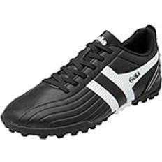 Gola Sport Shoes Gola herr Super Cobra Turf fotbollssko, svart/vit, UK, Svart vit