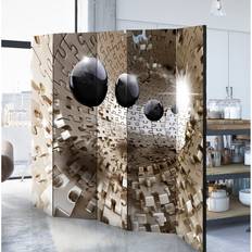 Gold Room Dividers East Urban Home Golden Jigsaw 172.0 Room Divider