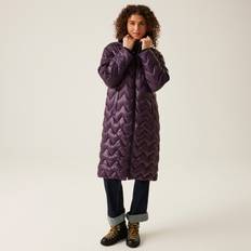 Purple - Winter Jackets Regatta Women's Water-repellent Cambrie II Quilted Jacket Deep Plum Purple