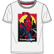 Marvel T-skjorter Spider-Man Marvel's Spider-Man T-skjorte Thwip! år Barn Gutt/Jente 100% bomull Supernerds.no Norsk Nettbutikk