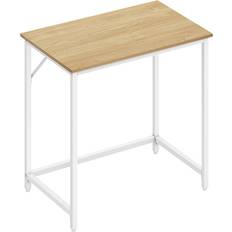 Metall Skrivbord Vasagle Computer 100 Oak + Pearl Writing Desk