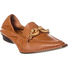 Tory Burch Brown Loafers Tory Burch Tory Burch Jessa Leather Loafer