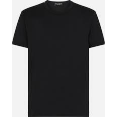 Dolce & Gabbana Blue Tops Dolce & Gabbana T-shirt Aus Baumwolle Man T-shirts And Polos Blue Cotton