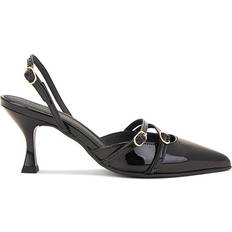 ALOHAS Joelle Onix Leather Pumps in Black. 37, 38, 39, 40, 41