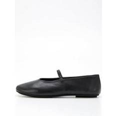 Calvin Klein Ballerinas Calvin Klein Leather Ballerina Flat Black, Black, 40, Women