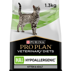 Purina Pro plan veterinary diets ha hypoallergenic dry cat food 1.3kg