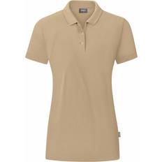 Beige - Damen Poloshirts JAKO Organic Poloshirt Damen sand Beige