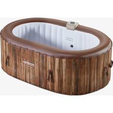Arebos Inflatable Hot Tub In-Outdoor Whirlpool 2400W Spa Pool 190x120 cm