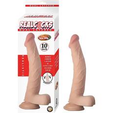 Nasstoys RealCocks Dual Layer Bendable Dildo 10 Inch Vanilla RealCocks Dual Layer Bendable Dildo 10 Inch Vanilla