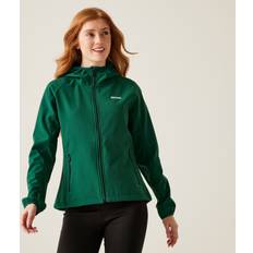 Donna - Elastane/Lycra/Spandex Cappotti Regatta Arec Iii Softshell Jacket Green Woman