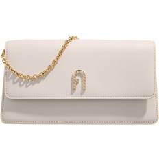 Beige Clutches Furla Clutch Damen Farbe Yellow Cream