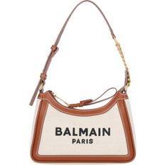 Crossbody Bags Balmain BArmy Shoulder Bag Canvas White/Brown