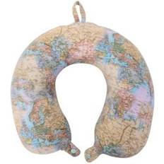 Memoryschaum Nackenkissen Mountain warehouse Warehouse World Map Memory Foam Neck Pillow Brown