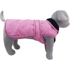 Hugglepets Pink Medium Arctic Armour Waterproof Thermal Dog Coat