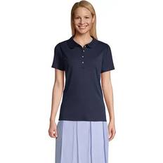 Shirts Lands' End Women's Short Sleeve Cotton Performance Polo Shirt