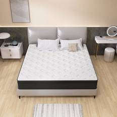 Double Beds - Full Spring Mattresses AICEHOME Hybrid Full/Double Coil Spring Mattress