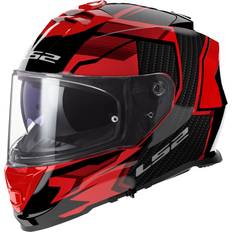 Motorcycle Equipment LS2 Ff800 Storm Ii Tracker Full Face Helmet Red