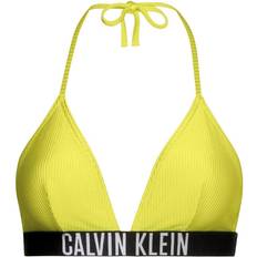 Damen - Gelb Bikinioberteile Calvin Klein Intense Power Triangle Bikini Top - Limonade Gelb