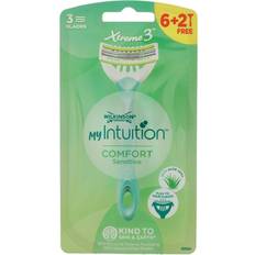 Wilkinson Xtreme3 Sensitive Comfort 6 2 Damenrasierer Einwegrasierer für empfindliche Haut