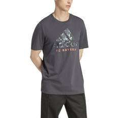 Adidas T-shirts adidas Fc Bayern Munich Szn Graphic Short Sleeve T-shirt Grey Man