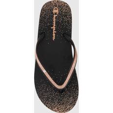 Champion Dame Sko Champion Slide Slippers Eva Med Glimmer - Sort