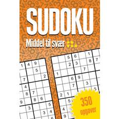 Pelit Kirjat Sudoku middel til svær (Pokkari)