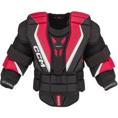 Hockey Goalie Equipment CCM EFLEX 6.9 Ice Hockey Goalkeeper Chest Armour Senior Black/Red/White Size: L