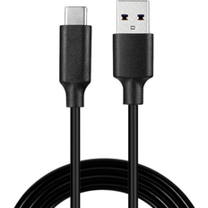 Nordic USB A-USB C - USB-kabel Kablar Nordic USBC-N1001 480Mbps 2.0 USB A - USB C M-M 0.5m