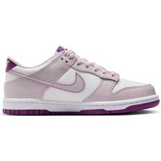 Purple Sneakers Children's Shoes NIKE Dunk Low GS - White/Platinum Violet/Viotech