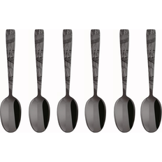 Matte Coffee Spoons Sambonet Jungle Abstract Foliage Coffee Spoon 10.8cm 6pcs