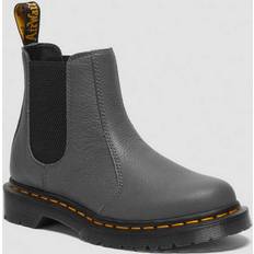 Grey Chelsea Boots Dr. Martens Damen 2976 Pascal Virginia Leder Chelsea Stiefel in Grau, Größe: