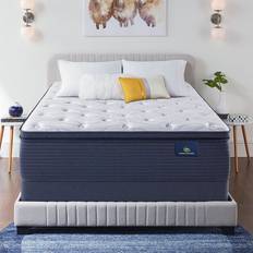 Double Beds Spring Mattresses Serta Clarks Hill Elite Plush Coil Spring Mattress