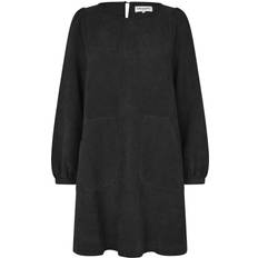 Dam - Manchester Klänningar Lollys Laundry Carlall Short Dress LS Korta Klänningar - Black