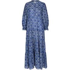 Lollys Laundry Forudbestilling Evelynll Maxi Dress Ls Blue