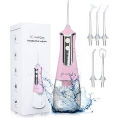 Pink Irrigators Maxpower with logo Pink 350ML Portable Water Flosser Oral Irrigator Dental Waterpulse Teeth Cleaner