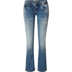 Blåa - Dam - W32 Jeans LTB Valerie Jeans - Blue Denim