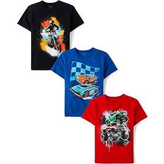 The Children's Place Boy's Racecar Graphic Tee 3-pack - Multi Clr