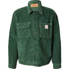 Levi's Corduroy Sunrise Trucker Jacket - Python Green/Green