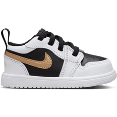 Children's Shoes Nike Jordan 1 Low Alt TDV - White/Black/Metallic Gold