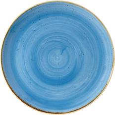 Churchill Teller Churchill Stonecast Round Coupe Plate Cornflower Dish