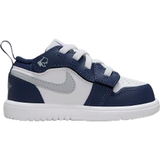 Children's Shoes Nike Jordan 1 Low Alt TDV - White/Midnight Navy/Wolf Grey