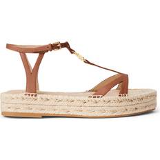 Sans lacets Espadrilles Lauren Ralph Lauren Espadrilles Femme Payton 802927966001 - Marron