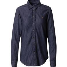 Azul - Hombre Blusas Lauren Ralph Lauren Blusa JAMELKO - Azul Denim/Marrón