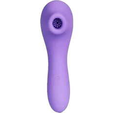 House of Dasein Purple Clitoral Suction 12 Speed Double Sucking Vibrator Sex Toys For Women